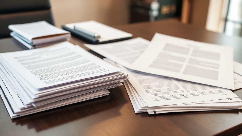 Documentación organizada necesaria para la venta de una empresa